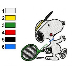 Snoopy 18 Embroidery Design